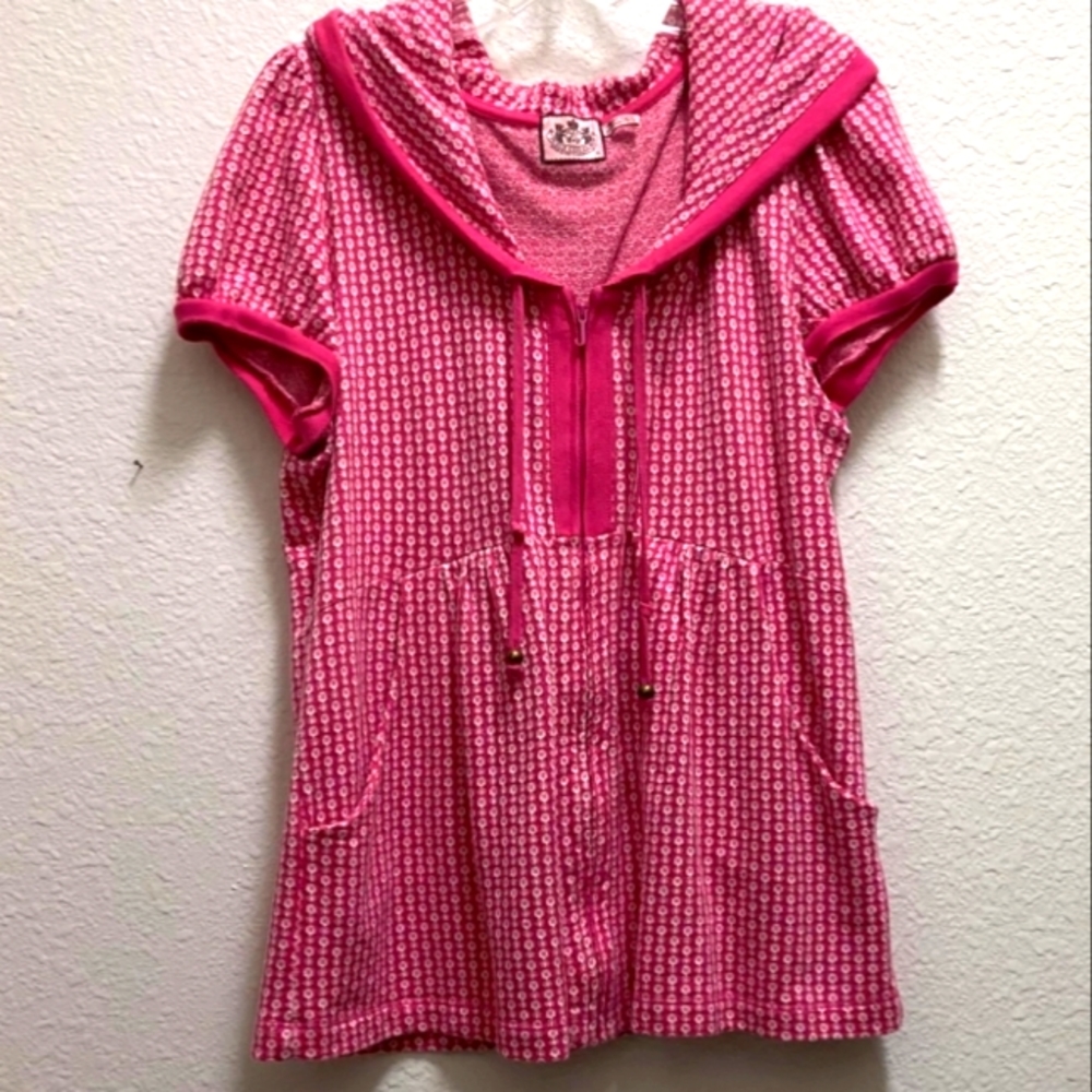 Juicy Couture Short Sleeve Hoodie
